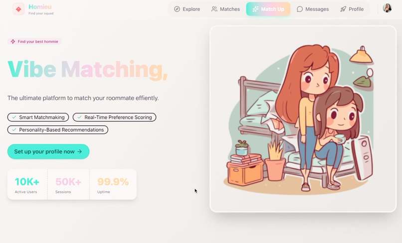 Homieu – screenshot 1