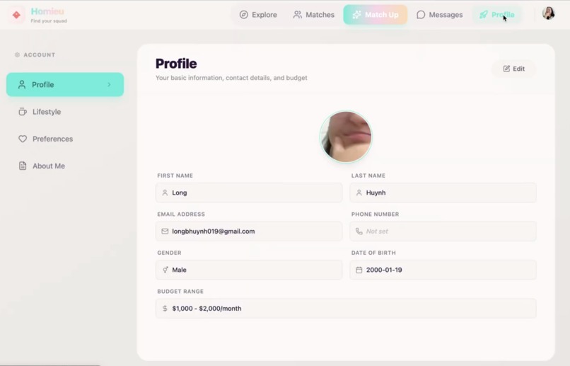 Homieu – screenshot 2