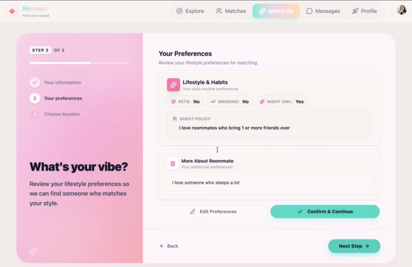 Homieu – screenshot 3