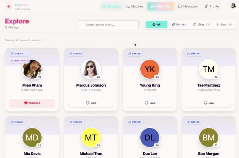 Homieu – screenshot 5