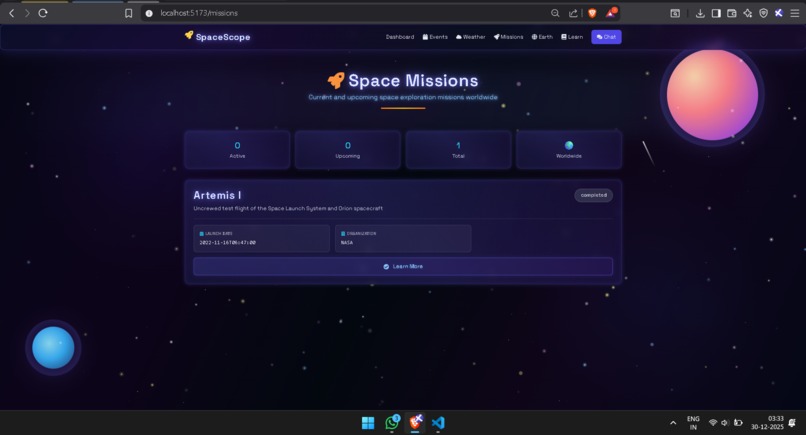 SPACESCOPE - The AI x Space Project – screenshot 4
