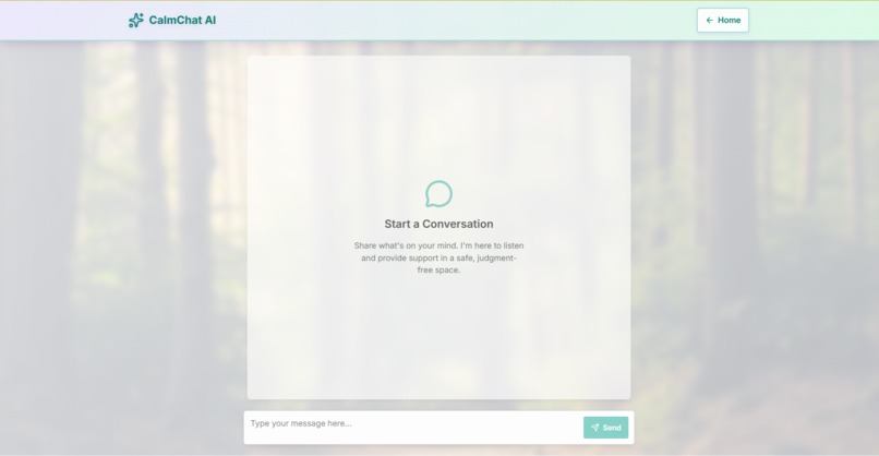 Mental Health Chatbot – screenshot 3