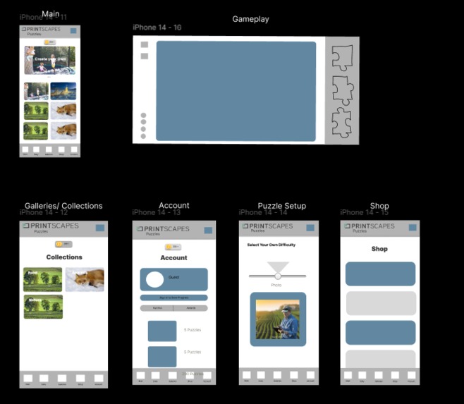Puzzle Web Application – screenshot 1
