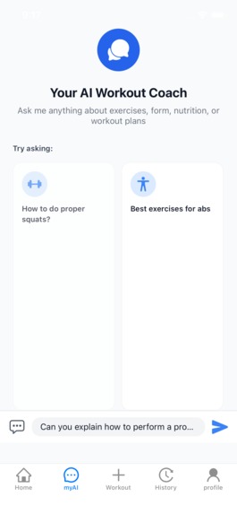 fitNfine.ai – screenshot 2
