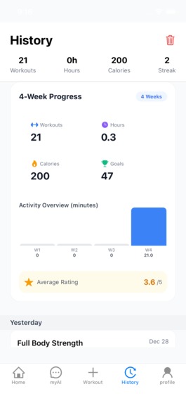 fitNfine.ai – screenshot 4