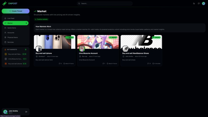 Onpost – screenshot 3