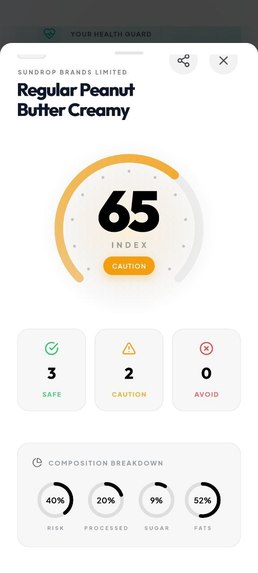 LabelSafe AI: A Beginner-Friendly Ingredient Safety Analyzer – screenshot 6