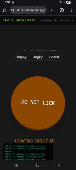 The Button of Regret – screenshot 5