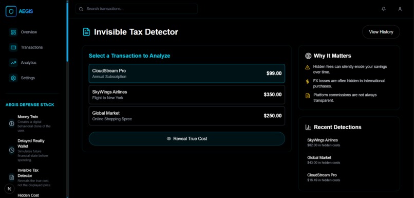 Aegis Finance – screenshot 3