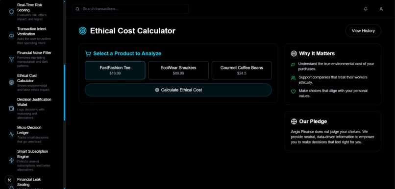 Aegis Finance – screenshot 5