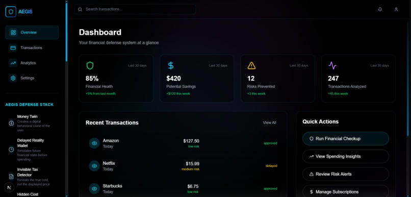 Aegis Finance – screenshot 18