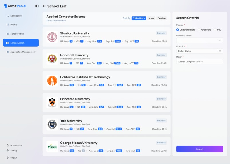 AdmitPlus.AI – screenshot 4