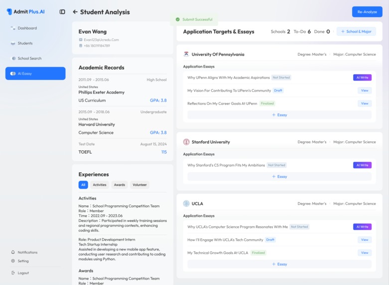AdmitPlus.AI – screenshot 6