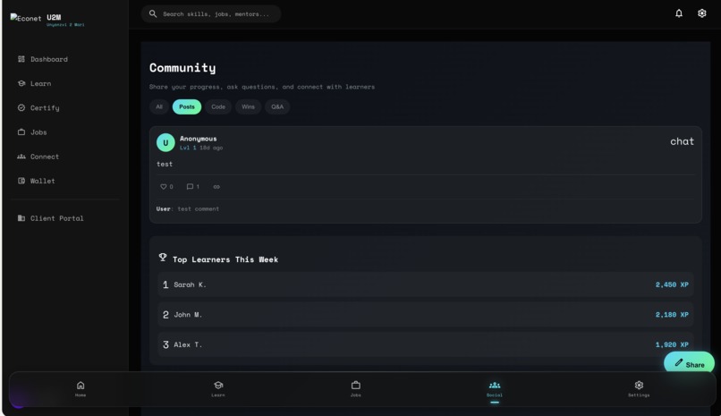 Unyanzvi2M (e-novate learning platform) – screenshot 10
