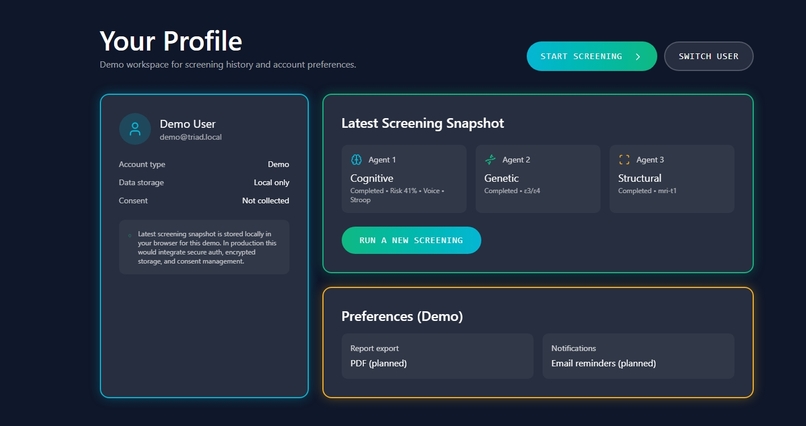 TriAD – screenshot 2