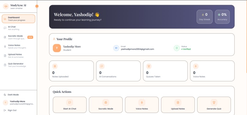 StudySync AI - The AI That Teaches, Not Just Tells – screenshot 12
