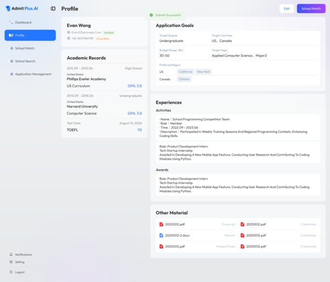 AdmitPlus.AI – screenshot 12