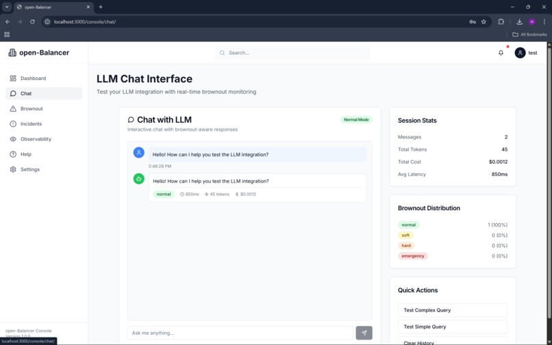open-Balancer – screenshot 4
