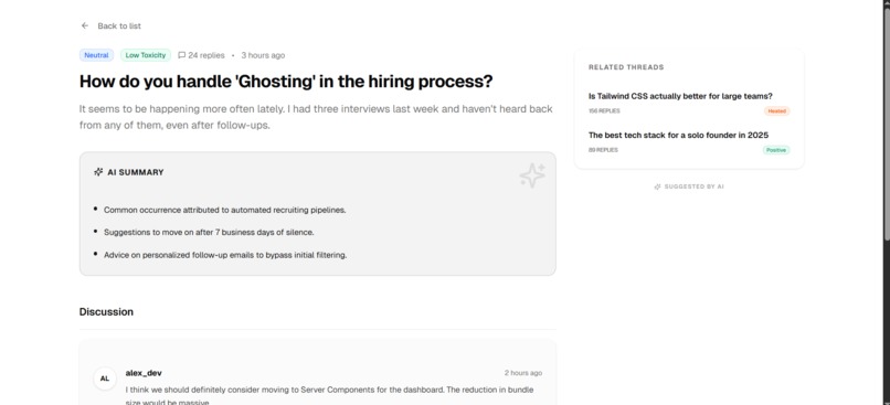 ThreadSense – screenshot 2
