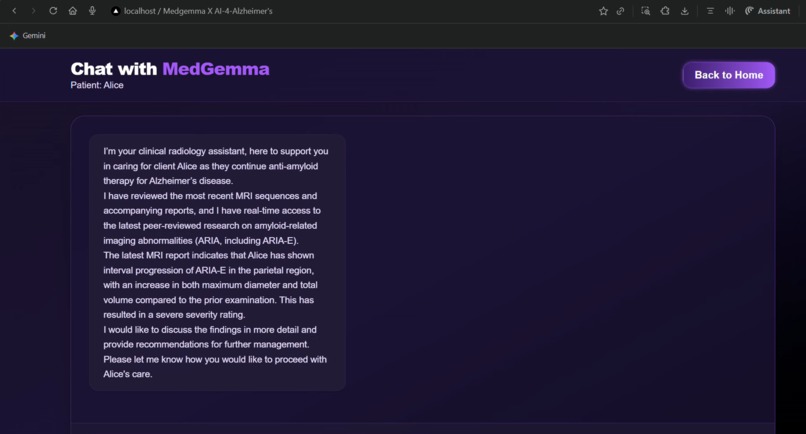 Medgemma X AI-4-Alzheimer-s – screenshot 5