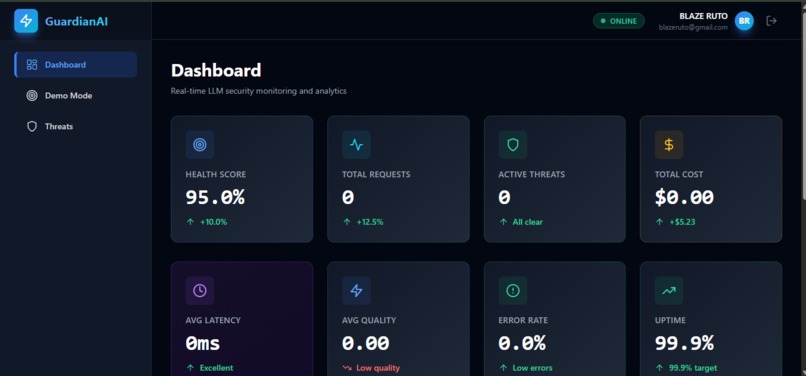 GUARDIAN  AI – screenshot 1