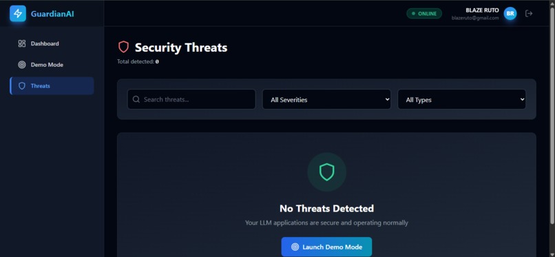 GUARDIAN  AI – screenshot 2