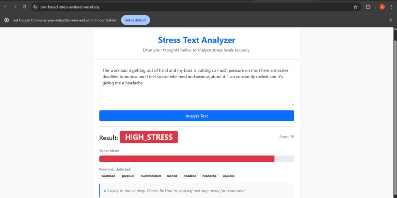 Text-Based-Stress-Analyzer – screenshot 1