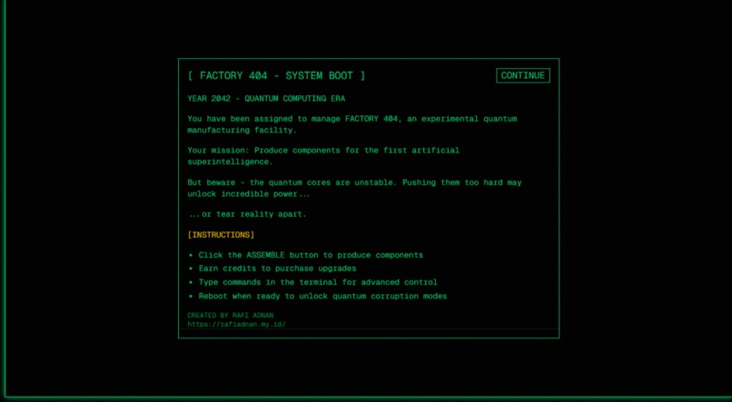 Factory – screenshot 1
