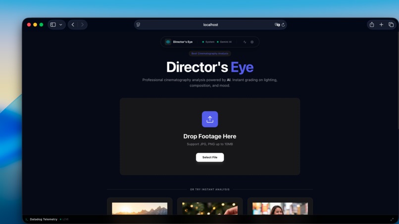 Director's Eye – screenshot 1