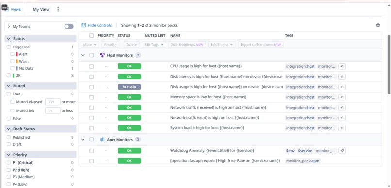 LLM Observability Application – screenshot 5