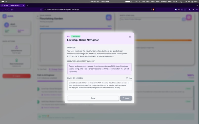 AURA: Autonomous Universal Resume Architect – screenshot 2