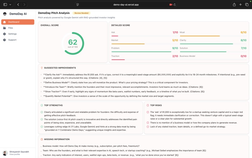 DemoDay AI – screenshot 7