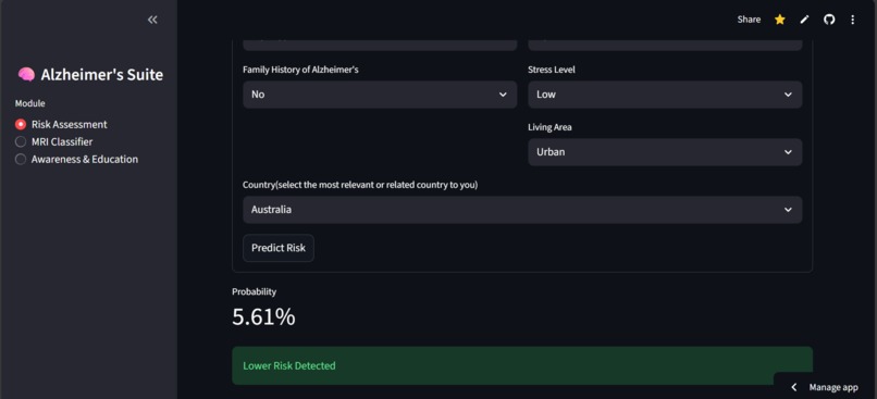 NeuroLens - Alzheimer's detection system – screenshot 3