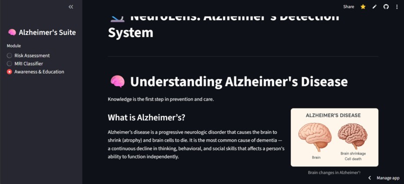 NeuroLens - Alzheimer's detection system – screenshot 5