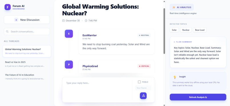 Forum-AI-Lite – screenshot 3