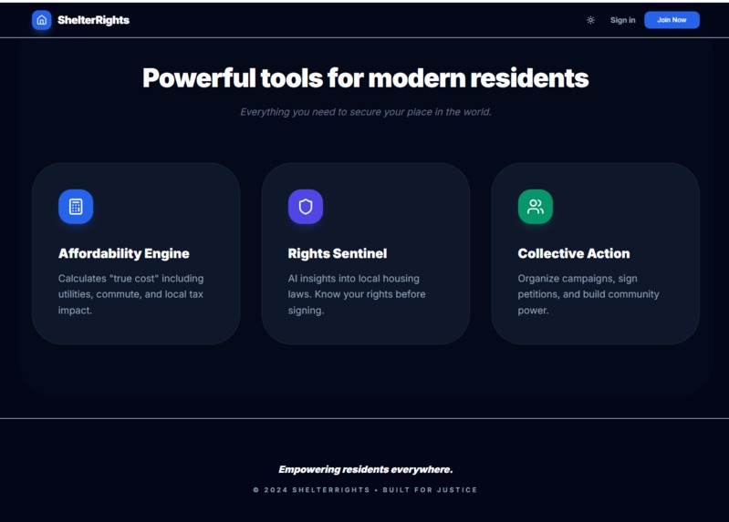ShelterRights – screenshot 3