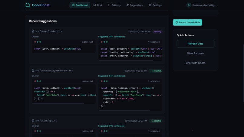 CodeGhost – screenshot 1