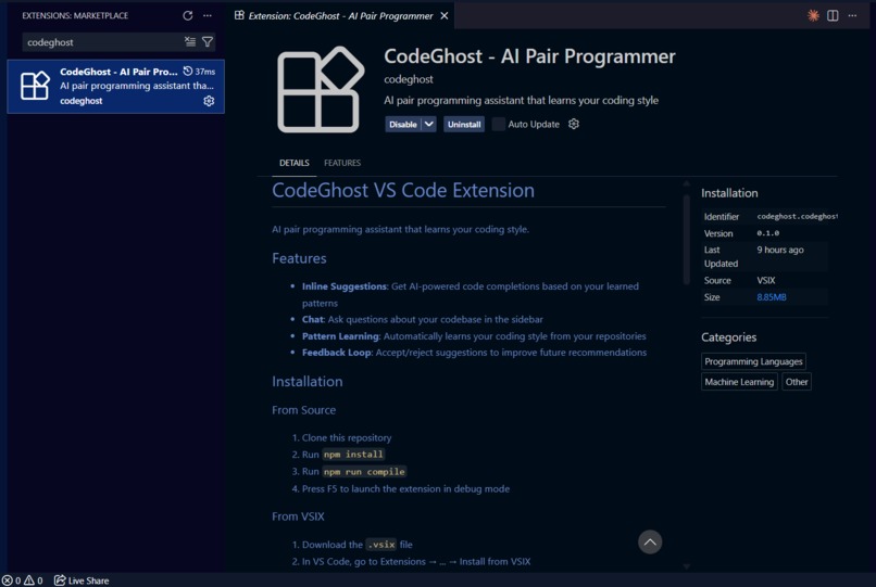 CodeGhost – screenshot 4
