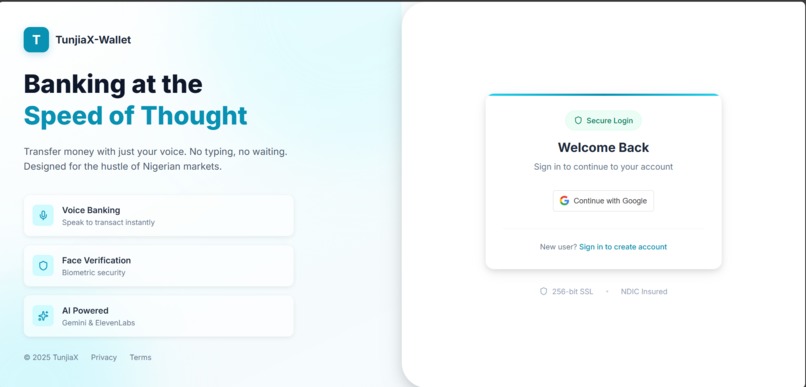 TunjiaX Wallet – screenshot 1