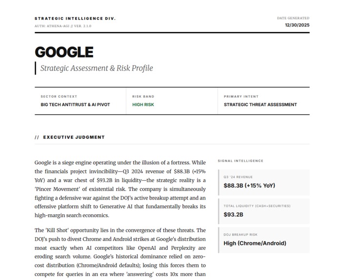 Competitive Intelligence - Athena – screenshot 7