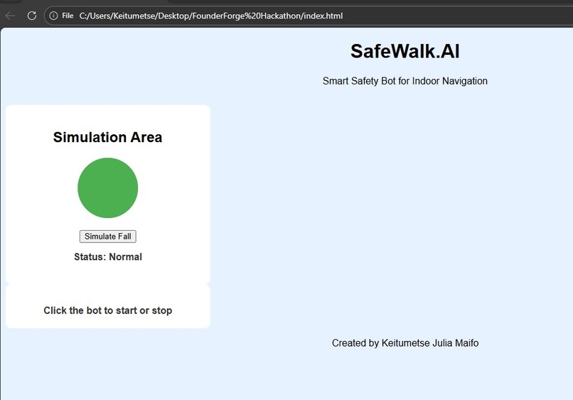 SafeWalk.AI – screenshot 1
