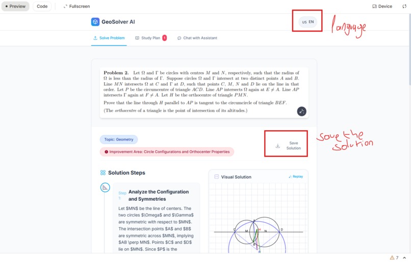 GeoSolver AI – screenshot 1
