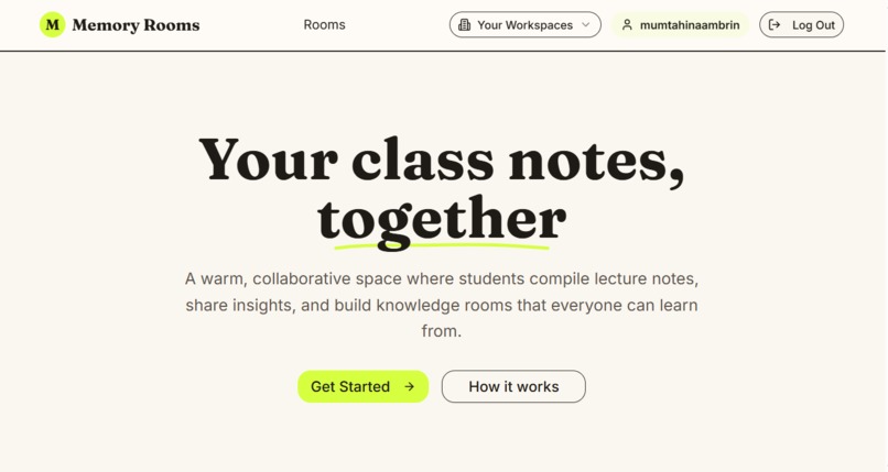 Class Memory Rooms – screenshot 1