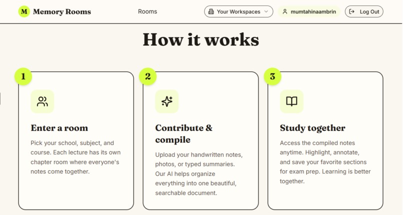 Class Memory Rooms – screenshot 2