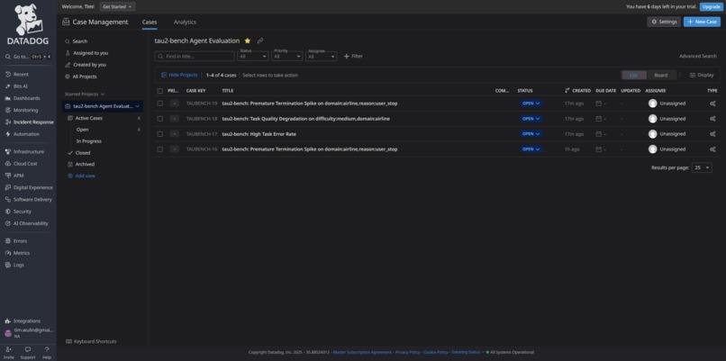 Tau2Observe | Agentic Benchmark Observability – screenshot 7
