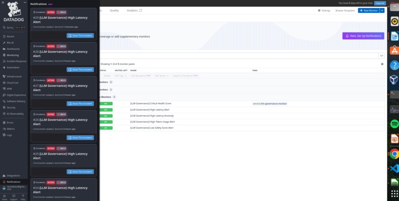 LLM Governance Monitor – screenshot 6