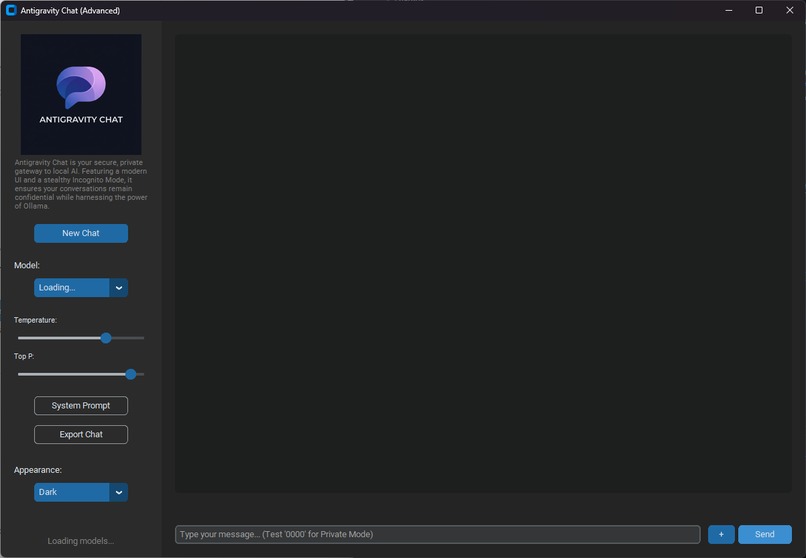 Antigravity Chat – screenshot 2