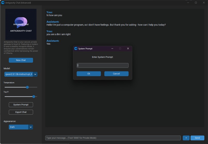 Antigravity Chat – screenshot 6