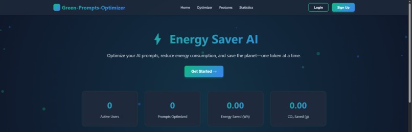 GreenPromptsOptimizer – screenshot 1