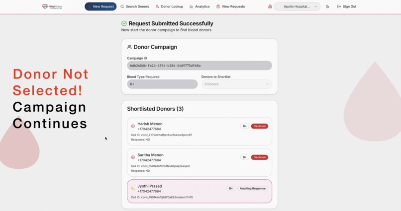 VitalVoice – screenshot 4